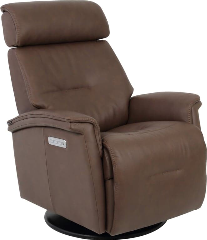 $Bilde av Roma recliner  (Elektrisk, hud AL Brown)