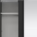 Como skyvedørsgarderobe 180x200cm