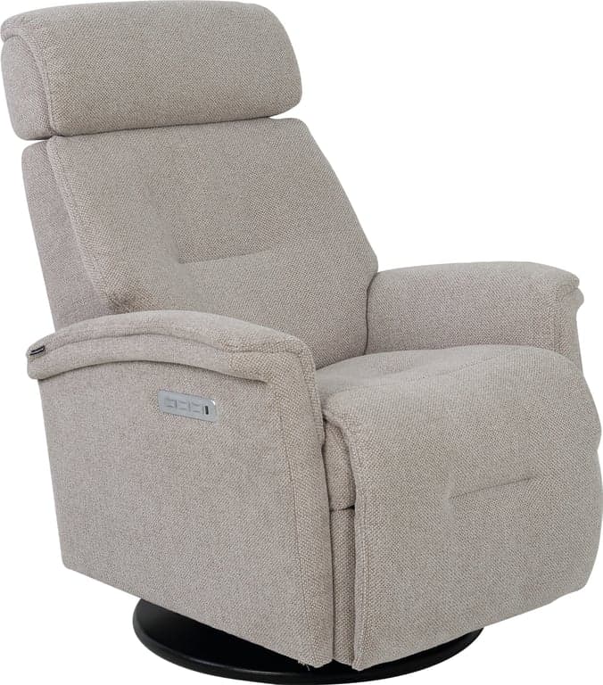 $Bilde av Roma recliner  (Elektrisk, stoff Maldino Light Brown)