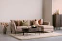 Sone høy sofa m/sjeselong