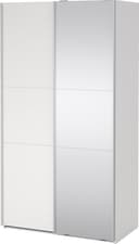 Como skyvedørsgarderobe 120x220cm
