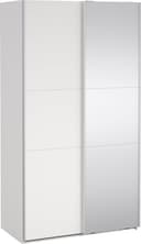 Como skyvedørsgarderobe 120x220cm