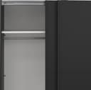 Como skyvedørsgarderobe 180x200cm