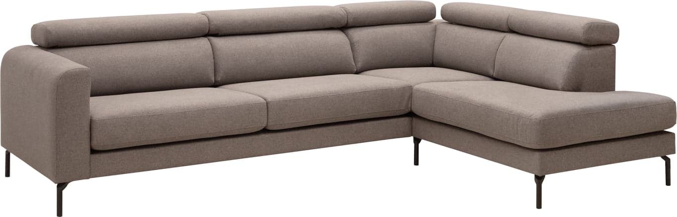 $Bilde av Capri hjørnesofa m/åpen ende (Stoff Austin 4 Stone)