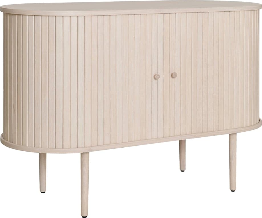 $Bilde av Slide liten skjenk (110x45, H 76 cm, hvitpigmentert eikefiner)