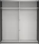 Como skyvedørsgarderobe 180x200cm