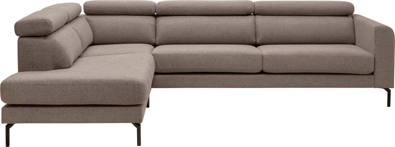 $Bilde av Capri hjørnesofa m/åpen ende (Stoff Austin 4 Stone)