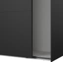 Como skyvedørsgarderobe 180x200cm