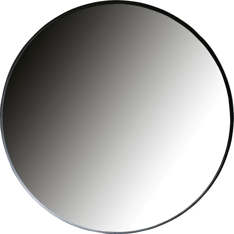 $Bilde av Doutzen speil (svart metall Ø115 cm)