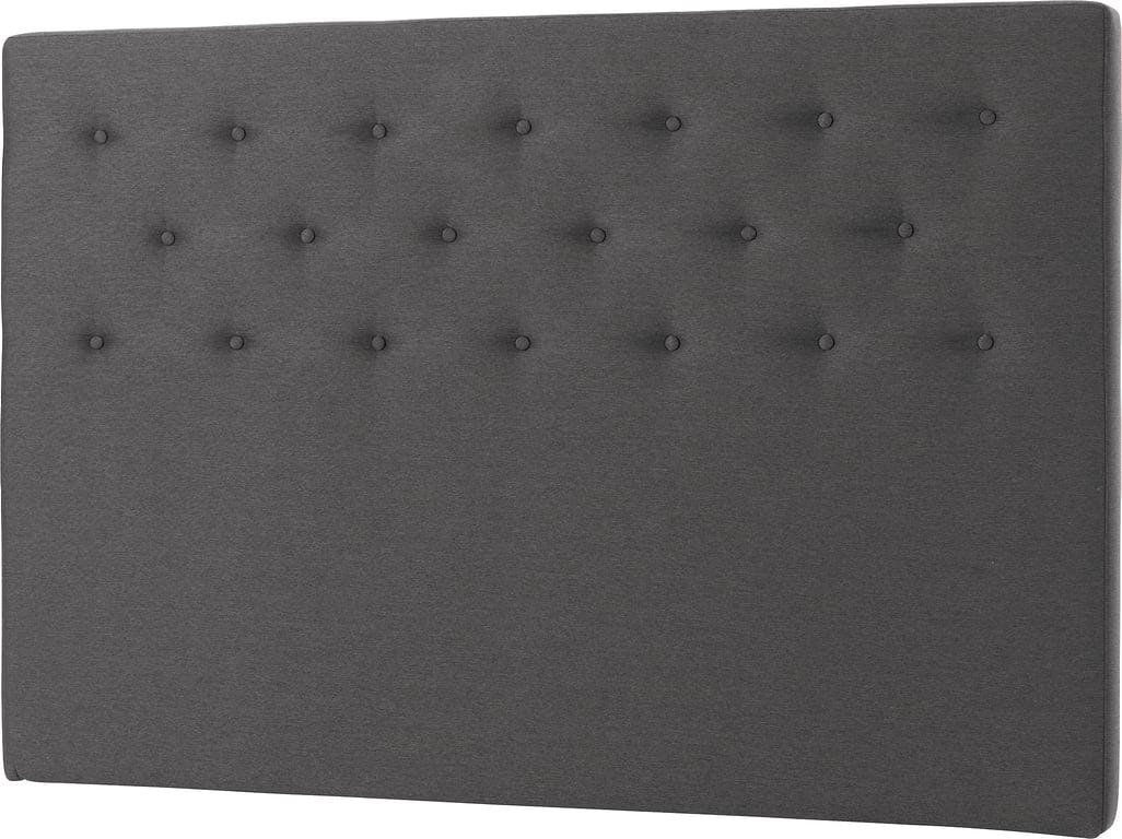 $Bilde av Odel® sengegavl knappet (Lyng grå, 160 cm)